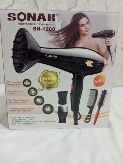 SONAR SN-1260 Profesionalni Fen 5000W
