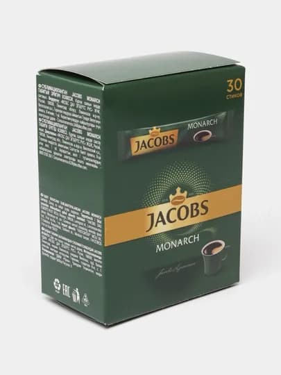 Кофе Jacobs Monarch, 30 шт