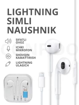 Проводные наушники, через Type-C TPS для Samsung и любого типа телефона, Blue Spectrum — CONFIDO-BLUER2-ЖЕЛТ