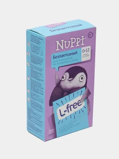 Смесь молочная Nuppi, безлактозный, 350 г