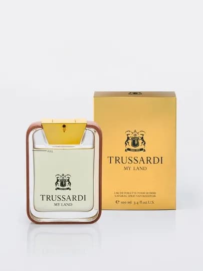 Trussardi My Land туалетная вода мужская, фужерные древесные 100 мл Италия — AROMAZI-TRUSSARDIMYLAND
