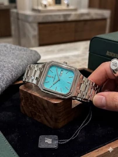 Мужские наручные часы Audemars Piguet premium, классическая модель — BOSSWAT-65W0111-СВЕТСИН