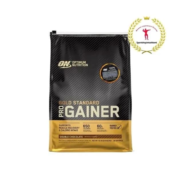 Высококалорийный гейнер Optimum Nutrition ON Gold Standard Gainer Double chocolate, 4,6 кг