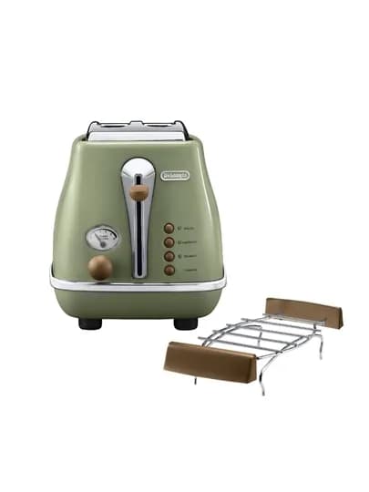 Тостер De’Longhi Icona Vintage CTOV2103, 900 Вт, 6 уровней поджаривания