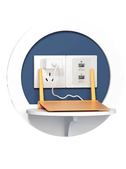 Полка настенная прямая для цветов и стильных акцентов интерьера — MAGVIK-SHELF-БЕЛЫЙ