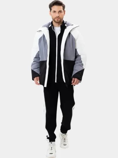 TERRA PRO Мужская куртка средняя длина AW24CR1-12-21027 — TERRA-027-СЕРЫЙ-S