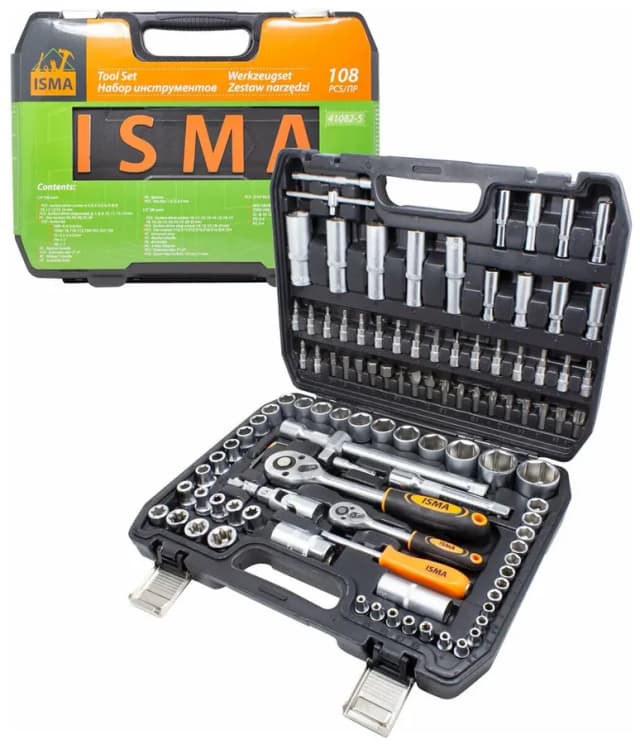 Набор инструментов ISMA 41082-5