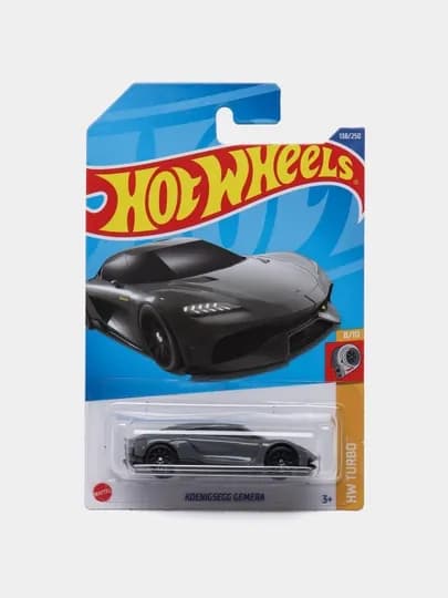 Игрушечная машинка базовой коллекции Hot Wheels — ДЕТИМАГ-HWT002-ПРИГХАК