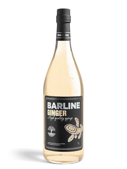 Barline Ginger — сироп Имбирь для коктейлей, лимонадов и десертов, 1 л