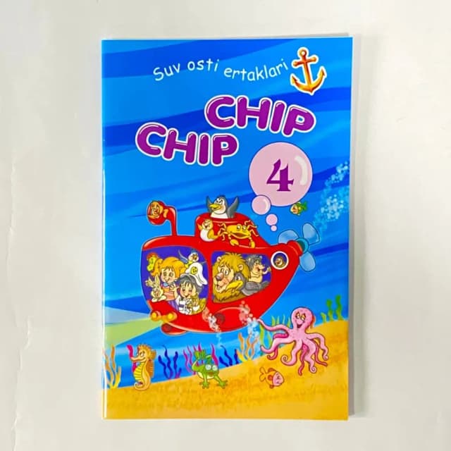 Suv osti ertaklari: Chip Chip 4-kitob (Ertaklar yordamida fe'l atvor tarbiyasi)