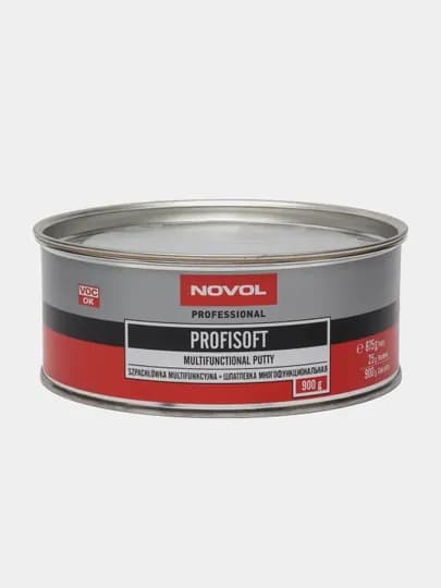 Novol Шпатлевка 900 г + 25 г Profisoft многофункциональная + отвердитель Betox-50pc — LKPSTOR-PROF900