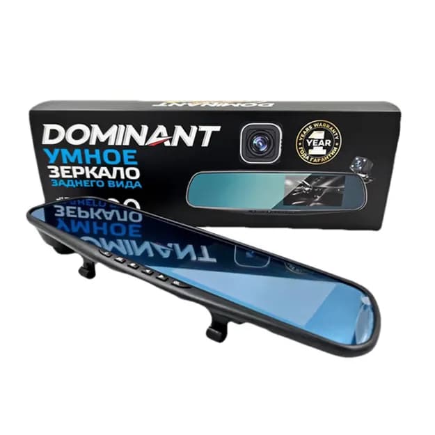 Видеорегистратор-зеркало Dominant D800 с камерой заднего вида