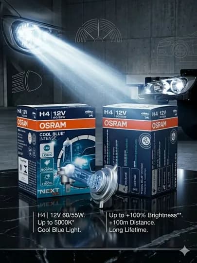 Cool Blue OSRAM H4 60/55 . Лампочка OSRAM Cool Blue H4. Лампочки H4 Cool Blue H4 OSRAM