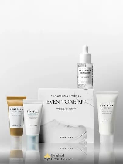 SKIN1004 Centella Travel Kit — серия мини-наборов ухода за лицом — 5757572-NABOR-БЕЛЫЙ