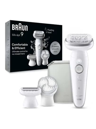 Эпилятор Braun Silk-epil 9061 Flex 3D: плавающая головка, 40 пинцетов — FTEXNOH-SILK9061