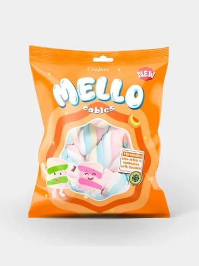 Маршмеллоу Crafers Mello Cables (100 гр)