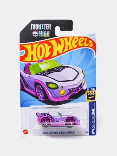 Hot Wheels 2024 B коллекционная игрушечная машинка 1/64 базовая комплектация — MATTEL-HW2024B-ПУДР