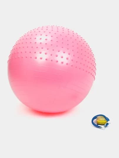 Мяч для фитнеса пол шипом Fitball, фитбол 75-85-95 см, с насосом