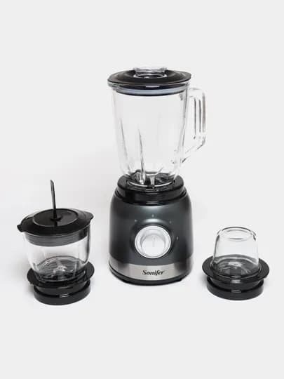 Кухонный комбайн, Блендер, измельчитель, кофемолка, 3 в 1, Sonifer SF-8125