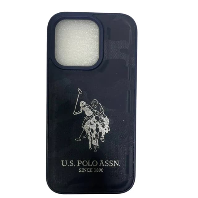 Santa Barbara Polo iPhone 16 Pro Max uchun ko'k g'ilofi