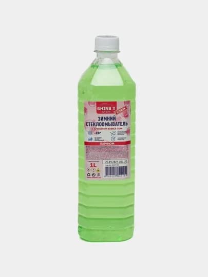 Незамерзайка "ShineX" -20 градус, 1 литр — BAZLINE-NERZAMERZAYKA1-МЕНТОЛ