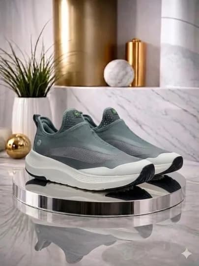Современные мужские кроссовки LI-NING — легкие и комфортные спортивные кроссовки — ALISTAR-ALIE78-СЕРЫЙ-43