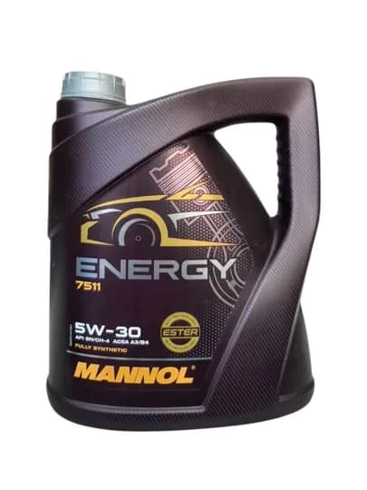 Моторное масло MANNOL Energy 5W-30 4L — полностью синтетическое масло для двигателя — UNIAVTO-5W30ENERGY
