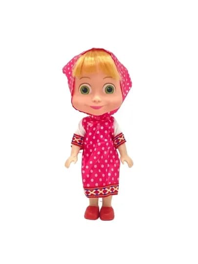 Игровой набор Маша и Медведь, детские фигурки, высота 16 см — FRVRFUN-MASHANABOR-РОЗОВ