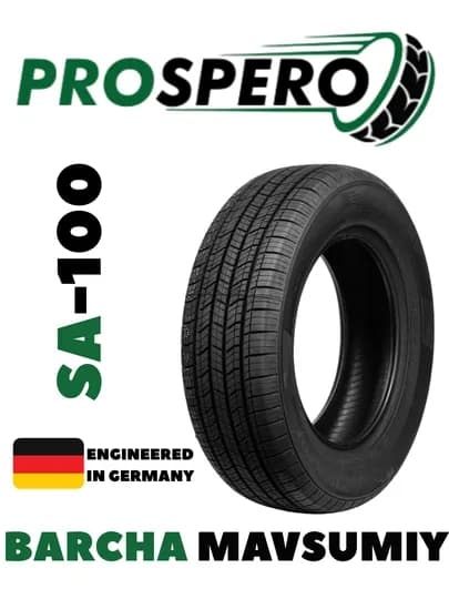 Шины Prospero SA-100, всесезонные, разработаны в Германии, балон