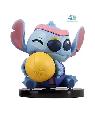 Фигурка-сюрприз Stitch Blind Box — коллекционная игрушка Стич в закрытой упаковке — УГОЛОК-STICHBLINDBOX-ГОЛУБ-6pcs