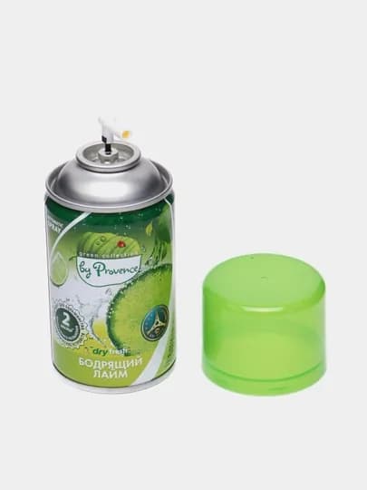 Освежитель воздуха Green collection by Provence dry fresh бодрящий лайм, 250 мл
