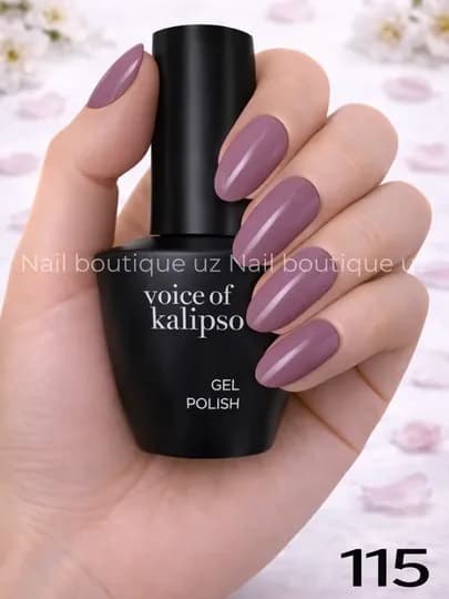 Voice of Calipso Gel Polish —профессиональный гель-лак с глубоким цветом и стойким блеском — UZNAIL-КАЛИПСО2-ТЕМНБИР