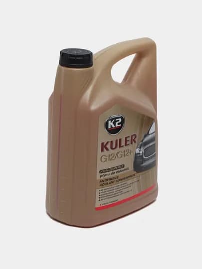 Антифриз, охлаждающая жидкость, концентрат, К2 KULER KONC RED G12/G12+, 5 л