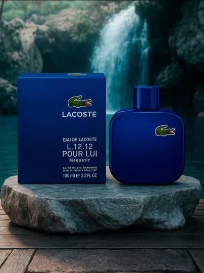 Lacoste L.12.12 Pour Lui Magnetic — элегантный парфюм для мужчин, духи, 100 мл