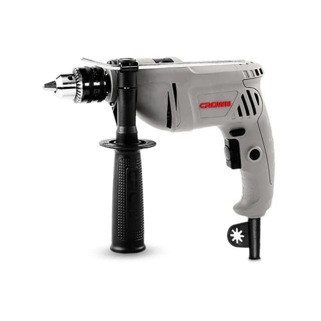 Дрель CROWN CT10065, серый