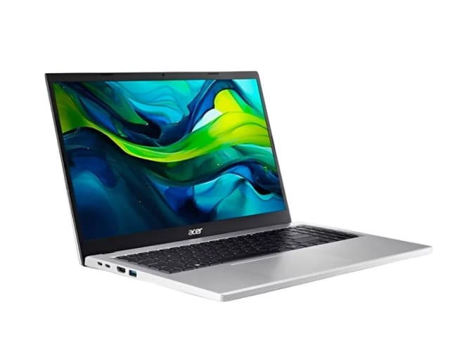Ноутбук Acer Aspire Go 15 / i3-N355 / 8 GB / SSD 128 GB / 15.6", Pure Silver