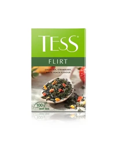 Чай зеленый листовой Tess Flirt, 100 гр