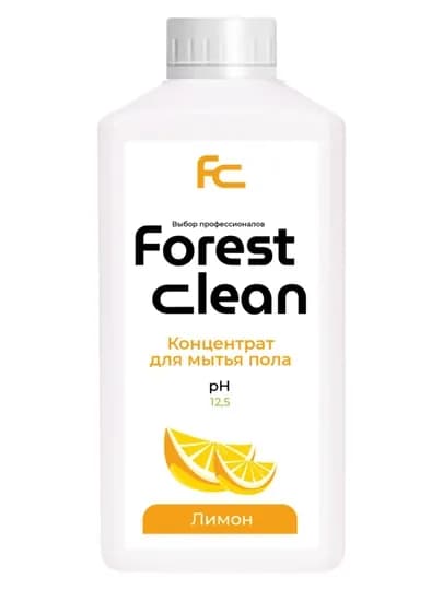 Концентрат для мытья пола "Сочный лимон", яркий аромат Forest Clean