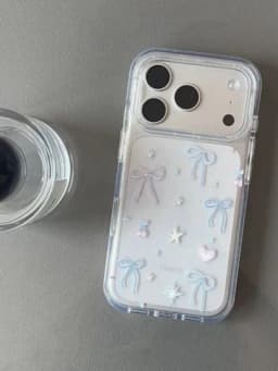 Чехол для iPhone, прозрачный, силиконовый, чехол на айфон, чехлы, 17 Pro, 17 ProMax — LUMEST-BANTCHEXOL-БЕЛЫЙ-17pro