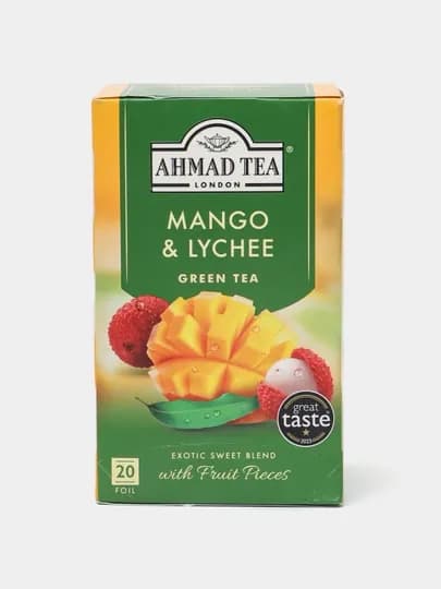Чай зеленый Ahmad Tea, Манго Личи