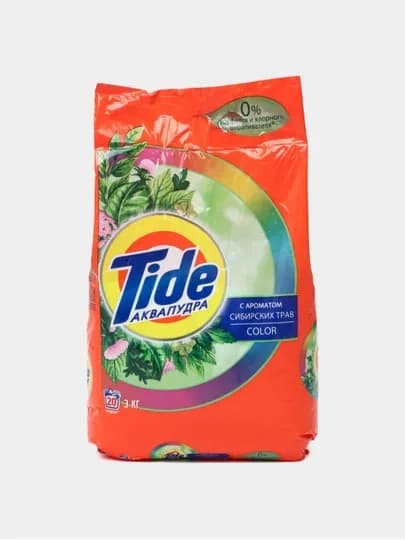 Tide стиральный порошок, автомат, 3 кг, для цветного белья