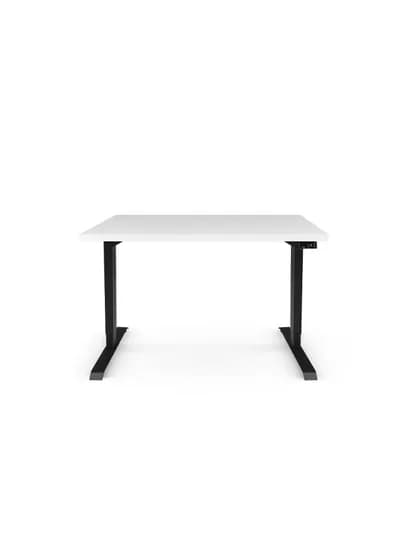 StolStoya Компьютерный стол с электрической регулировкой высоты BAZALT 140х70 SE212B140W — СТОЛМАГ-SE212B140W