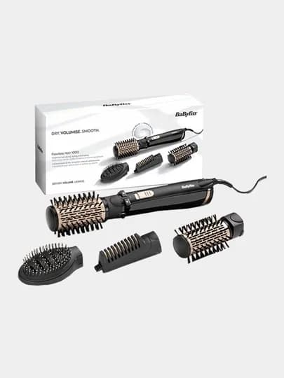 Фен-стайлер Babyliss AS964ROE, вращающаяся щетка, 1000 Вт, 3 температурных режима, 2 скорости