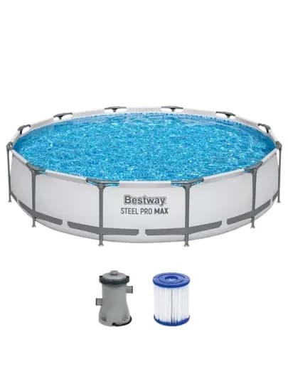 Каркасный бассейн Bestway Steel Pro Max, 4062-10220 л