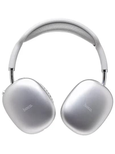 Наушники беспроводные Hoco W35 Air с микрофоном, полноразмерные, накладные, Bluetooth 5.3 — HOCOUZS-W35AIR-СЕРЕБРН