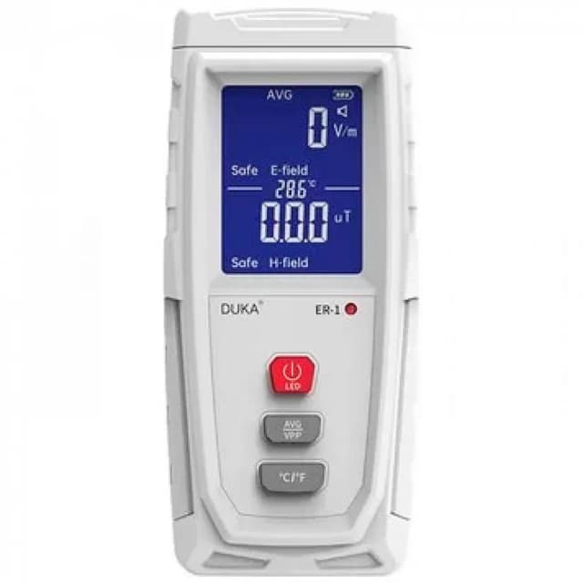 Цифровой детектор электромагнитного излучения Xiaomi Duka ER-1 LCD Electric R5G0