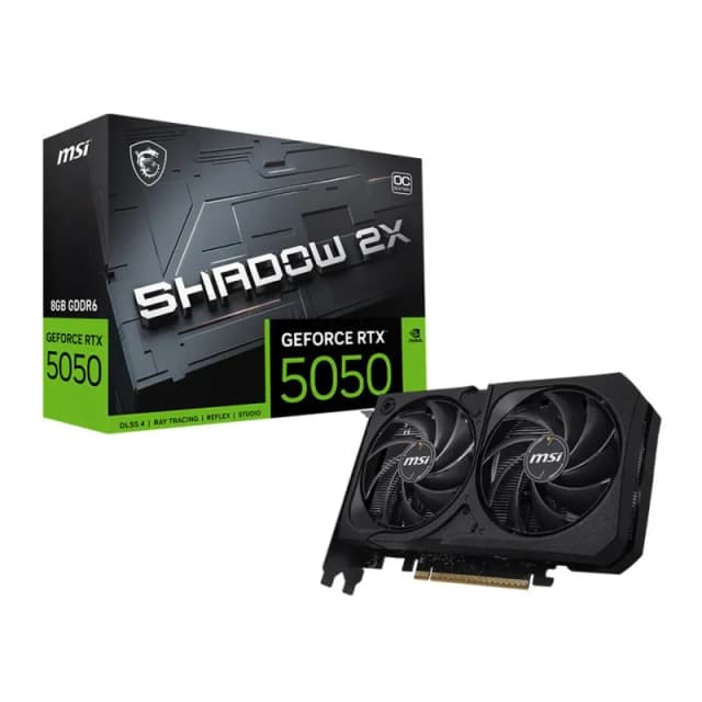 MSI GeForce RTX™ 5050 8G SHADOW 2X OC