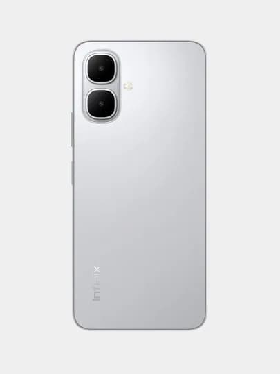 Смартфон Infinix Smart 10, до 4+4/128GB, 5000mAh 15w, 6.67" 120Hz, IP 64, Android 15 — JOYBOX-INSMART-СЕРЕБРН-smart64