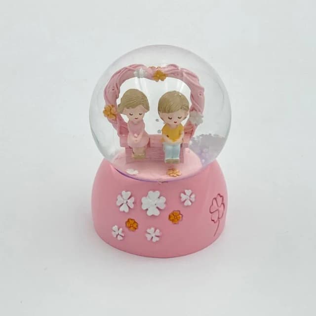 Love is my angel AA-10-22 RGB Kristal sharli tungi chiroq, stol lampasi