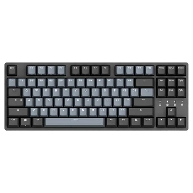 Durgod K320 Taurus Corona Space Grey 87 PBT Cherry MX Brown White backlight (US)